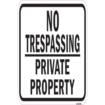 Signmission Safety Sign, 12 in Height, Aluminum, 24945 A-1218-24945